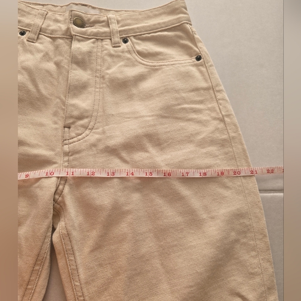 Victoria Beckham Off White Jeans Size 27 - Picture 11 of 16